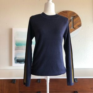 NWT Cozy Sweater with Stripe Detail on Sleeve
